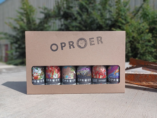 Oproer cadeau-bierpakket