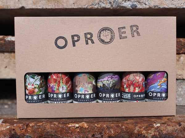 Oproer cadeau-bierpakket