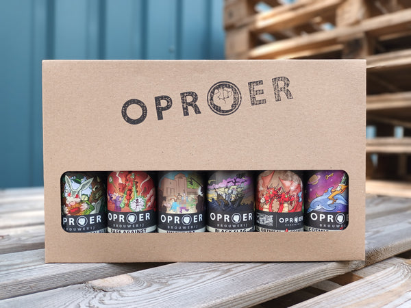 Oproer cadeau-bierpakket