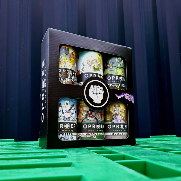Oproer cadeaupakket 6-pack