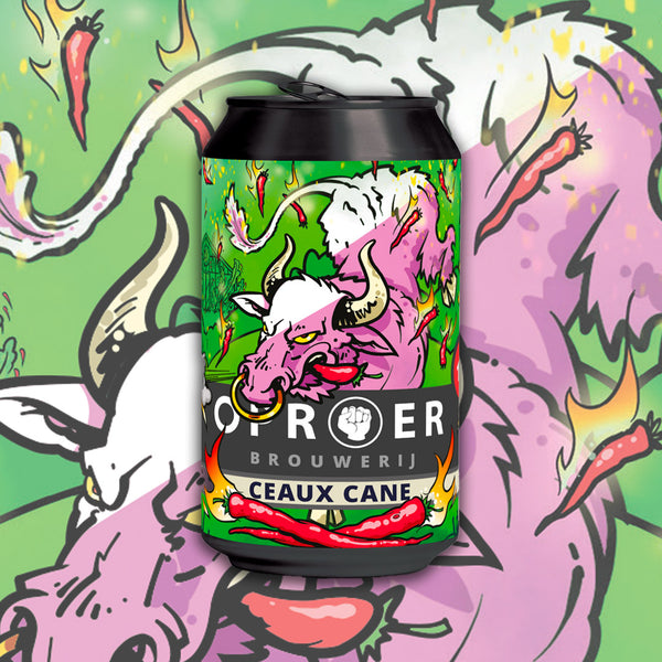 Oproer Ceaux Cane Smoked Pepper Imperial Pale Ale