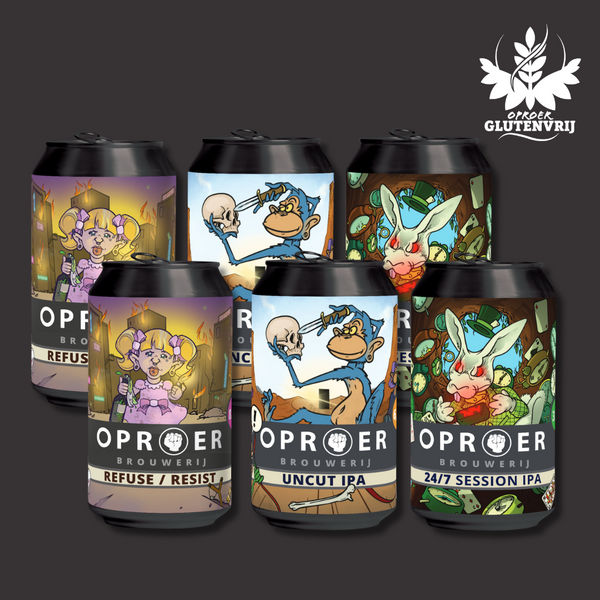 Oproer glutenvrij bierpakket