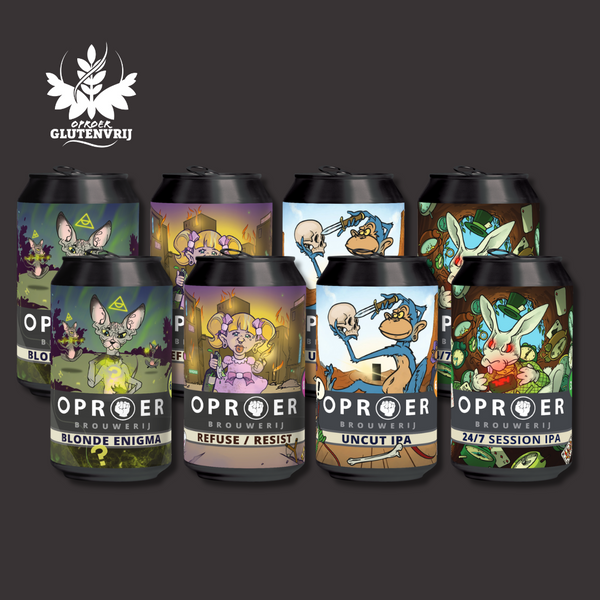 Oproer glutenvrij bierpakket